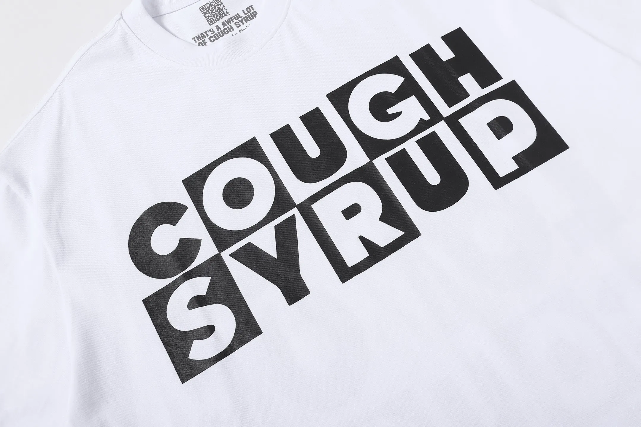 # / ｜ THAT'S A AWFUL LOT OF COUGH SYRUP In Stock T （fabric):32 Sizes（size）：S-M L X L （colour）： /